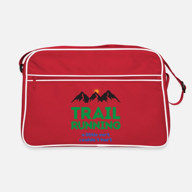 Trailrunning - ein bisschen Ver kann nicht schaden Retro Tasche