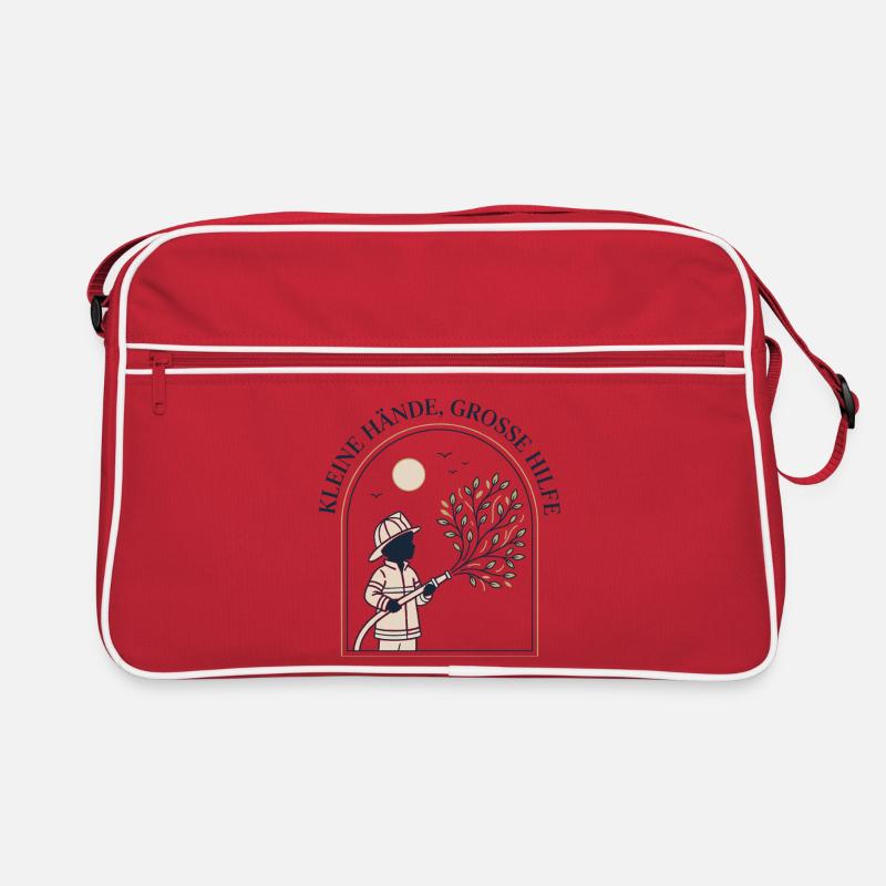 Petites mains, beaucoup d’aide Sac Retro