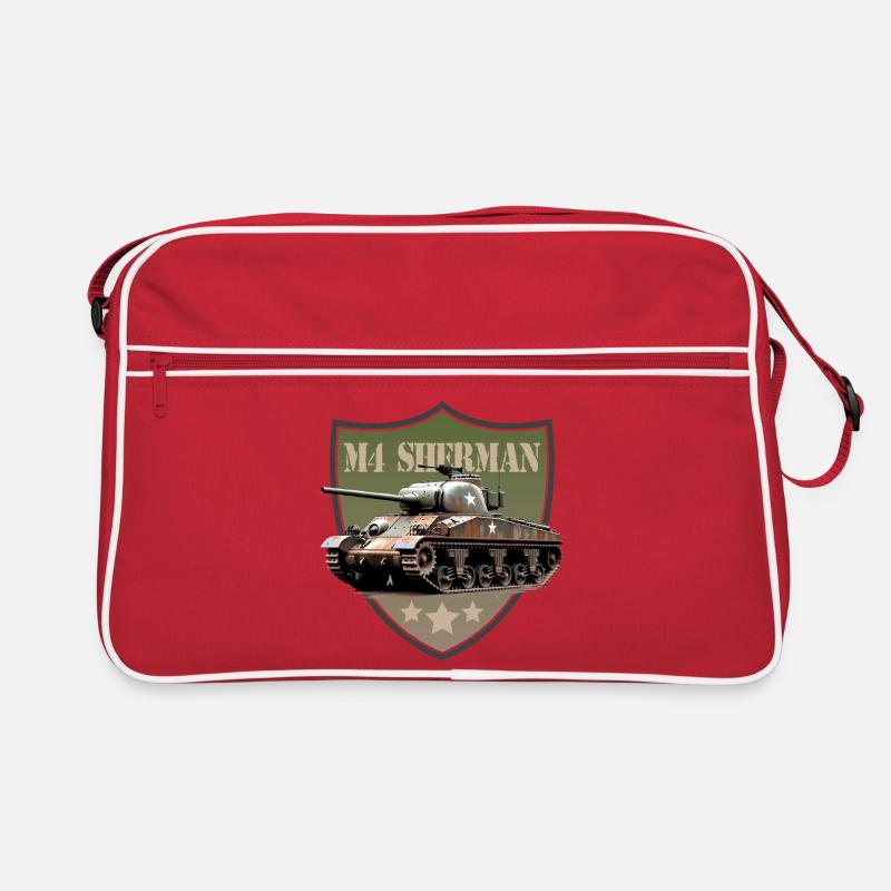 Blason du char M4 Sherman Sac Retro