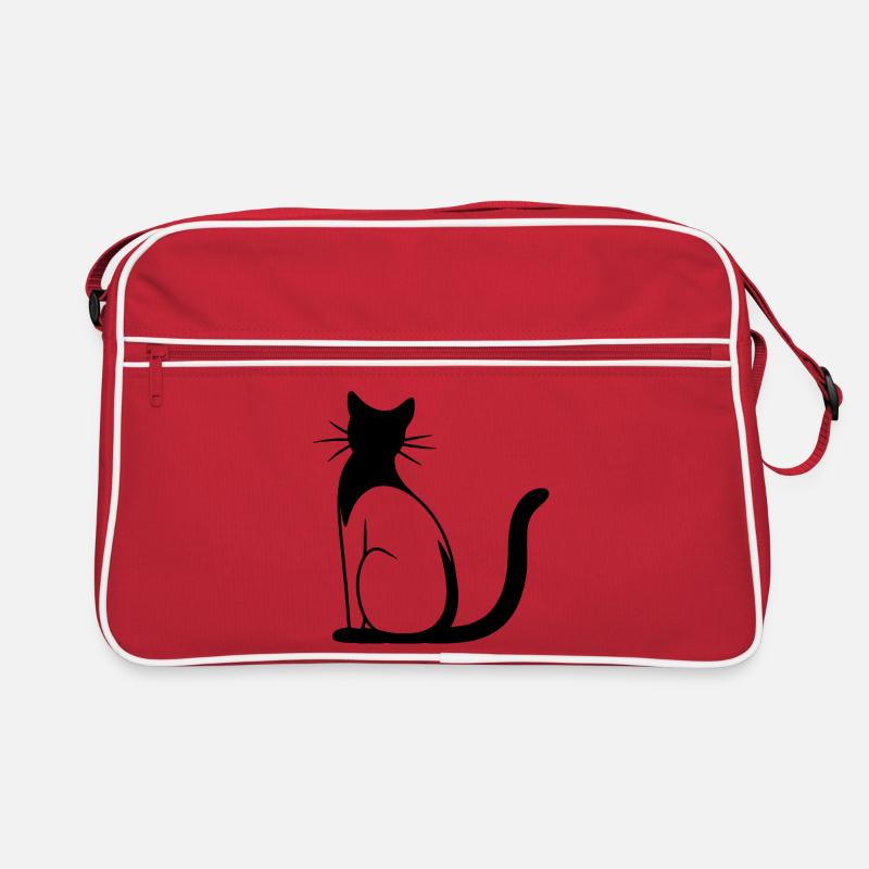 Dessin de chat Sac Retro