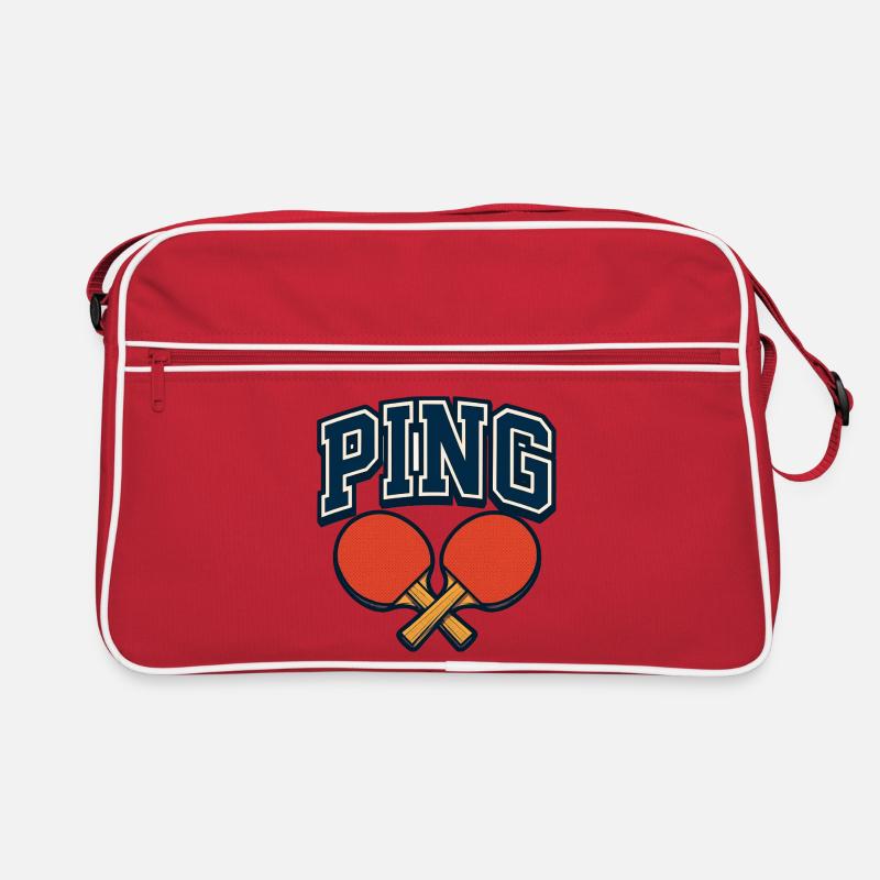 Ping Pong - Tennis de Table Sac Retro