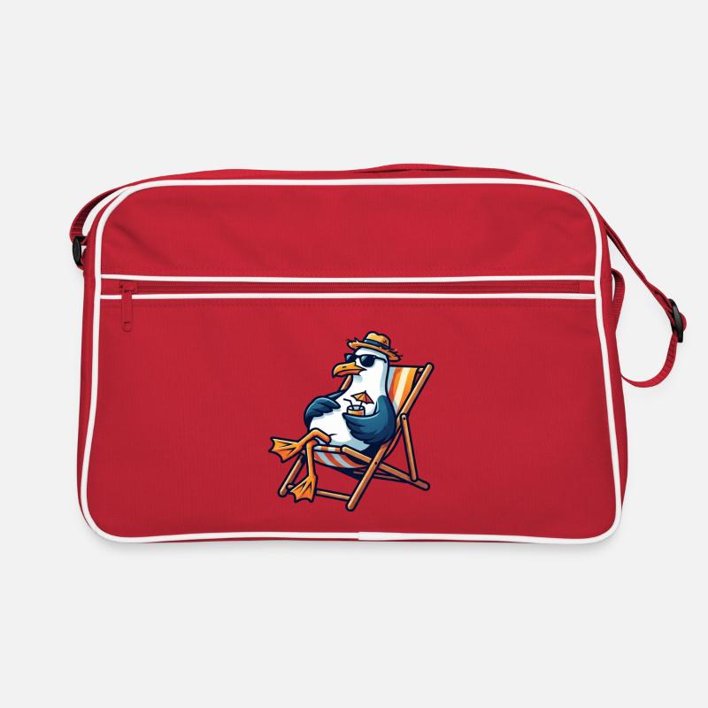 Mouette Lounge de plage Sac Retro