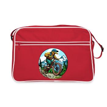 Canard VTT - Sac Retro - rouge/blanc - Devant