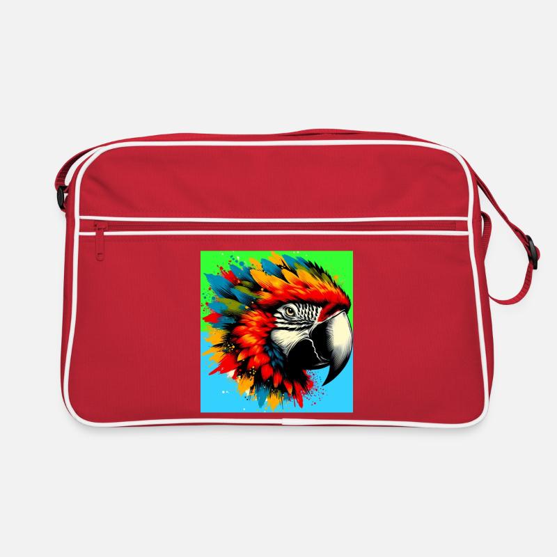 perroquet Sac Retro