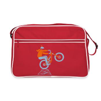 HORJENOŠERKA - Retro Tasche - Rot/Weiß - Vorne