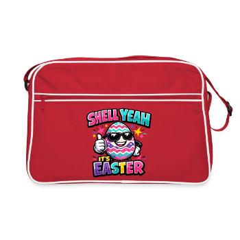 Hell Yeah It's Easter - Sac Retro - rouge/blanc - Devant