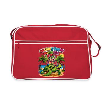 Sunny Moments - Retro Bag - red/white - Front