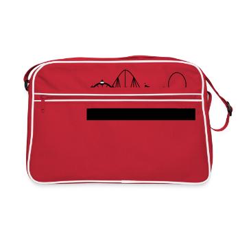 fête foraine - Sac Retro - rouge/blanc - Devant
