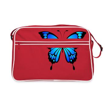 Butterfly - Retro Bag - red/white - Front