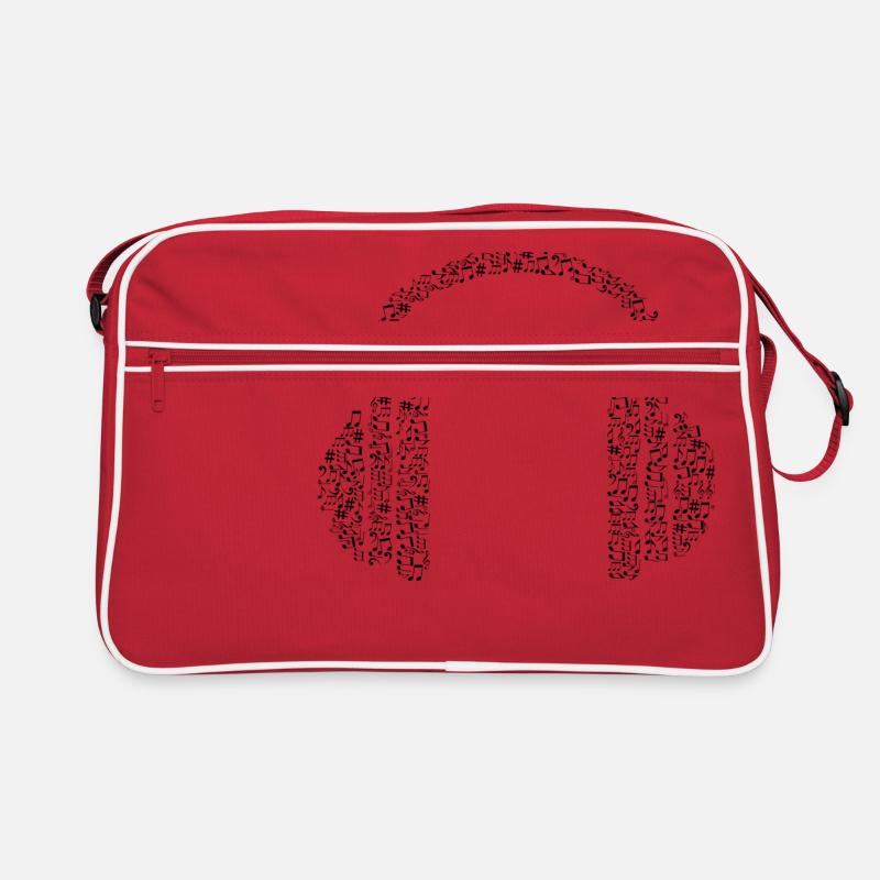 Casques de notes Sac Retro