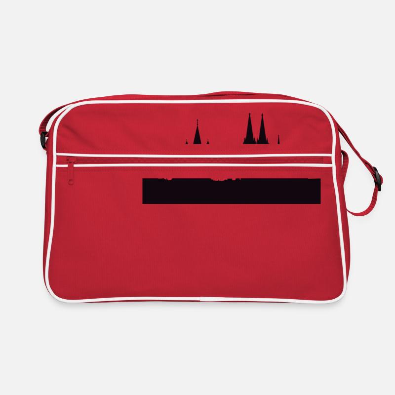 Panorama de Cologne ! Dom Köln Carnaval Sac Retro