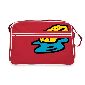Nettoyage Nettoyage Nettoyage dame balai wischmop69 - Sac Retro - rouge/blanc - Devant