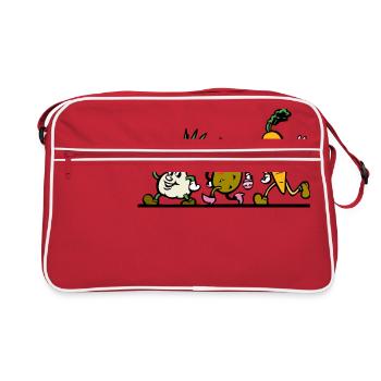 légume - Sac Retro - rouge/blanc - Devant