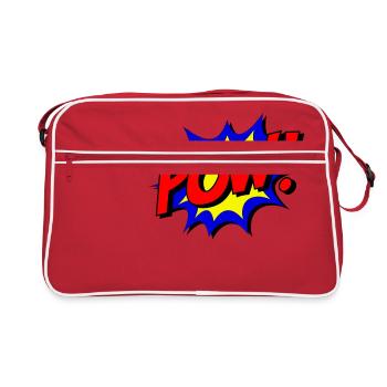bang - Sac Retro - rouge/blanc - Devant