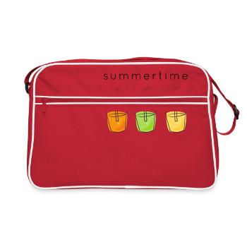 été - Sac Retro - rouge/blanc - Devant