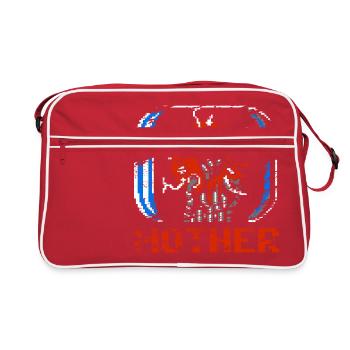 Muttergehirn - Retro Bag - red/white - Front