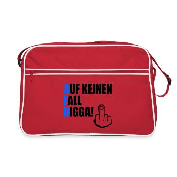 Certainement pas digga - Sac Retro - rouge/blanc - Devant