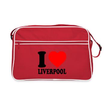 I love liverpool - Sac Retro - rouge/blanc - Devant