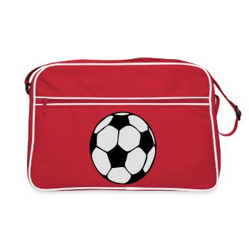 Football Tournament - Retro Bag - red/white - Front