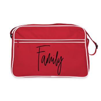 Famille - Sac Retro - rouge/blanc - Devant