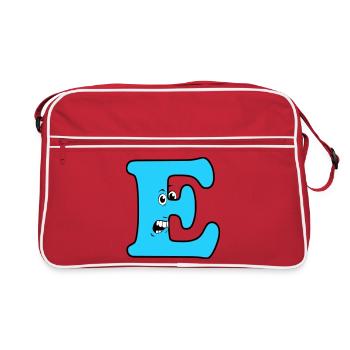E - Retro Bag - red/white - Front