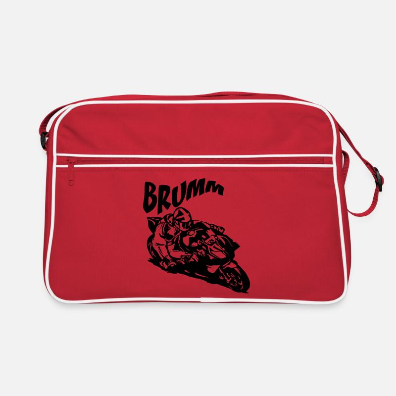 Brumm Biker Black Retro Tasche