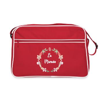 Collection Mariage Bohème - La Mariée - Sac Retro - rouge/blanc - Devant