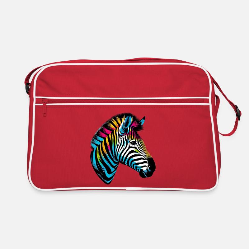 Zebra Retro Tasche