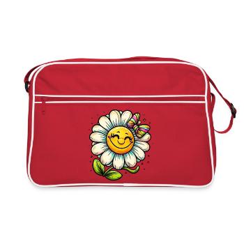 Pâquerette - Sac Retro - rouge/blanc - Devant
