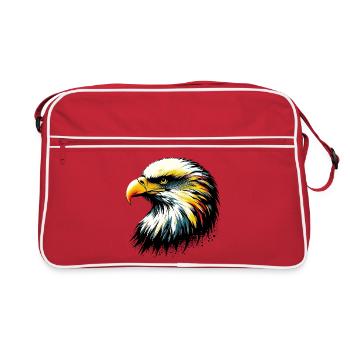 Eagle - Retro Bag - red/white - Front