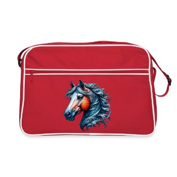 Cheval - Sac Retro - rouge/blanc - Devant