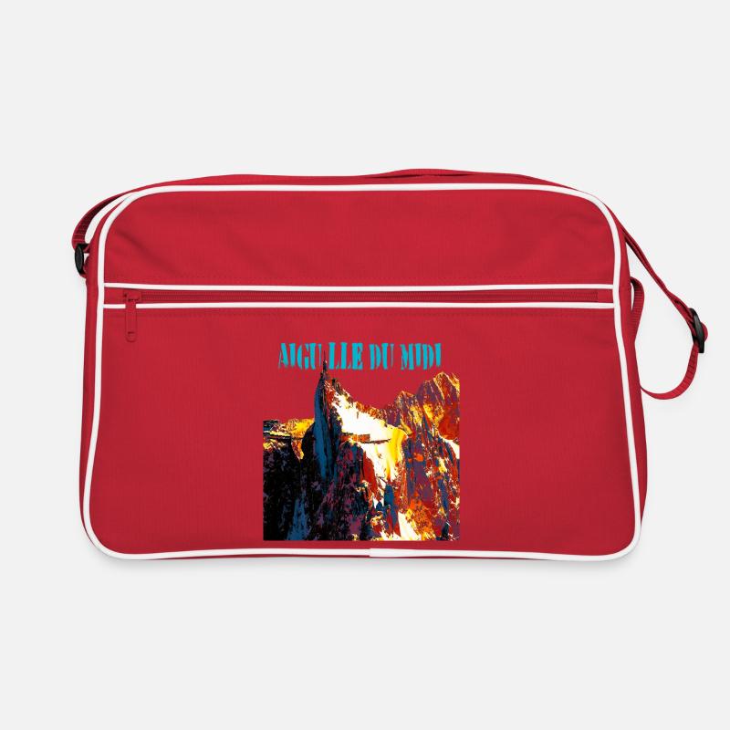 Aiguille du Midi Retro Tasche