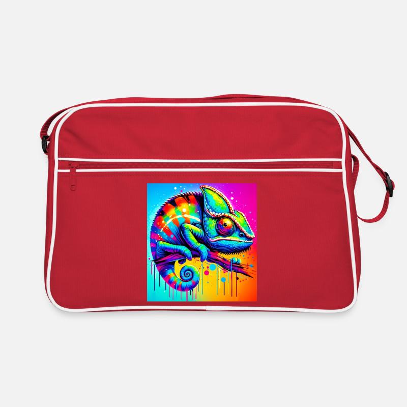 caméléon Sac Retro