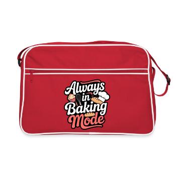 Always bake baking mode - Retro Bag - red/white - Front