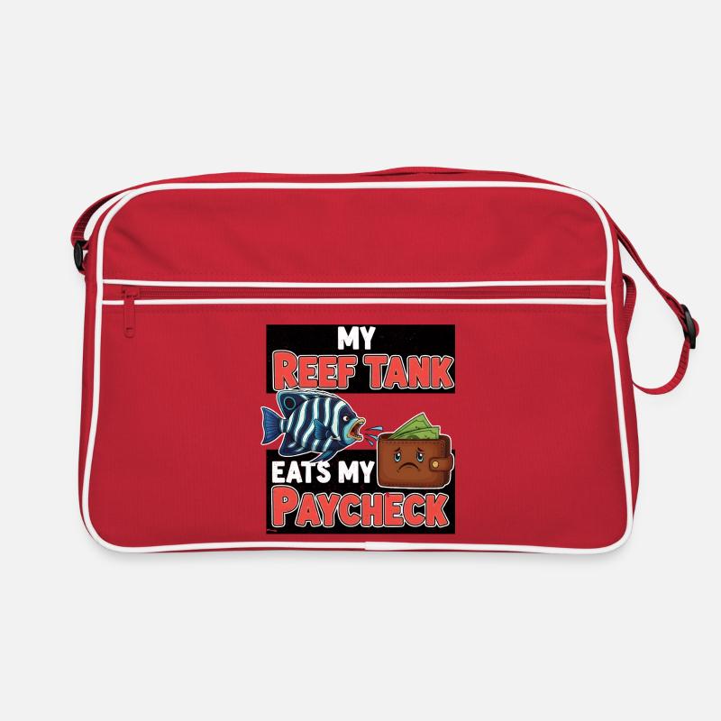 Coral Reef Comic Geschenk Retro Tasche