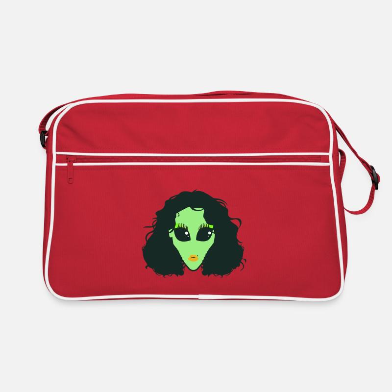 alien_drag_queen Retro Tasche