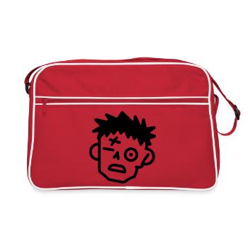 zombie - Sac Retro - rouge/blanc - Devant