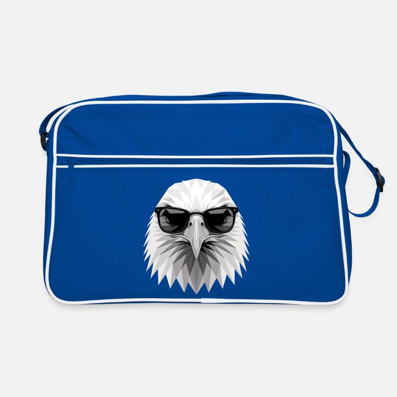 Aigle Pygargue à tête blanche Aigle royal Pygargue à queue blanche Sac Retro
