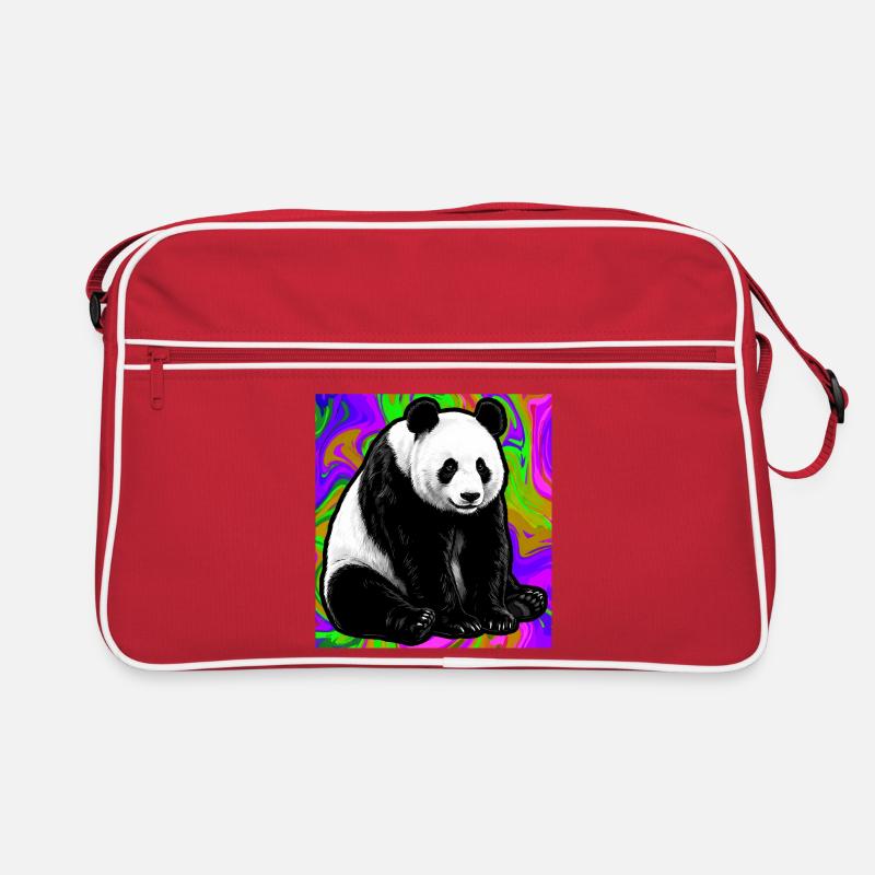 Panda Retro Tasche