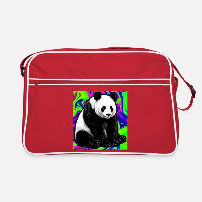 Panda Retro Tasche