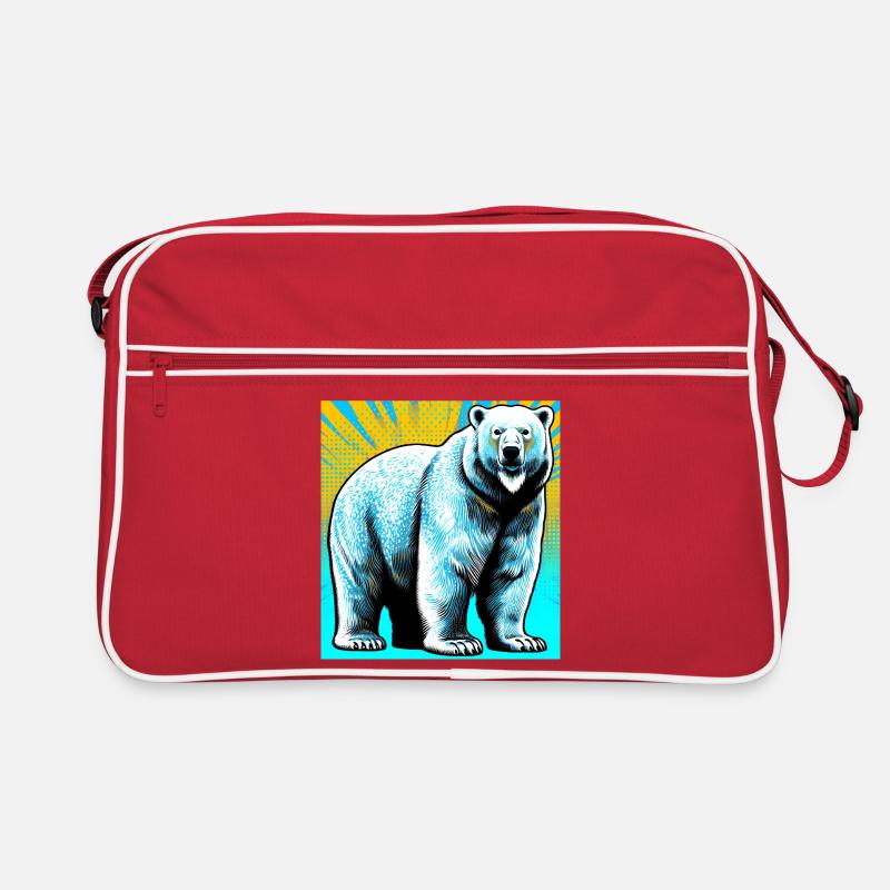 ours blanc Sac Retro