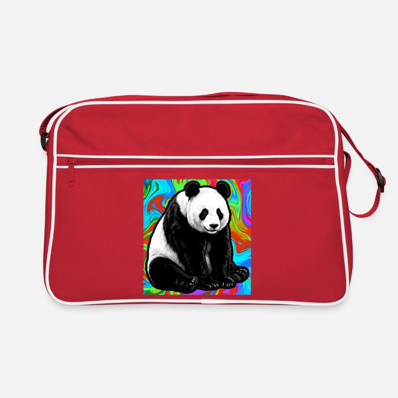 Panda Retro Tasche