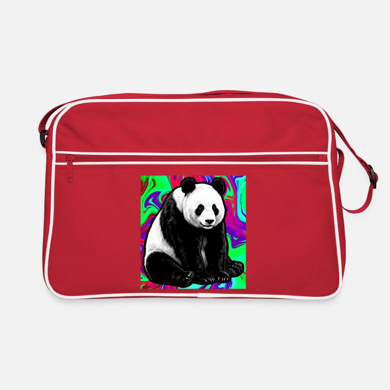 Panda Retro Tasche
