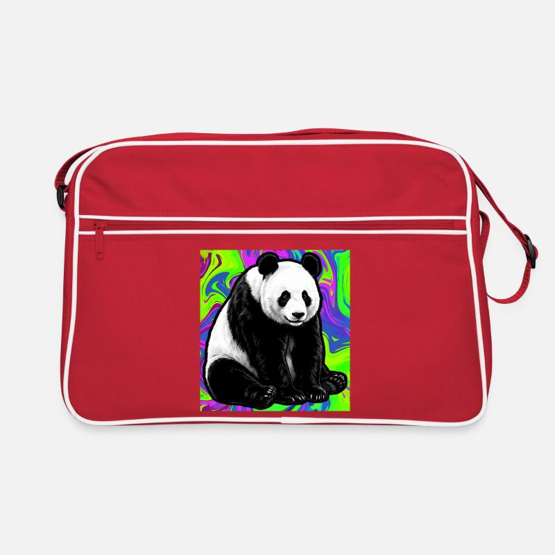 Panda Retro Tasche