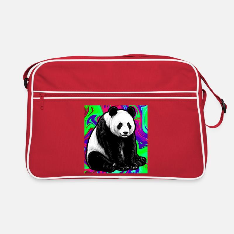 Panda Retro Tasche