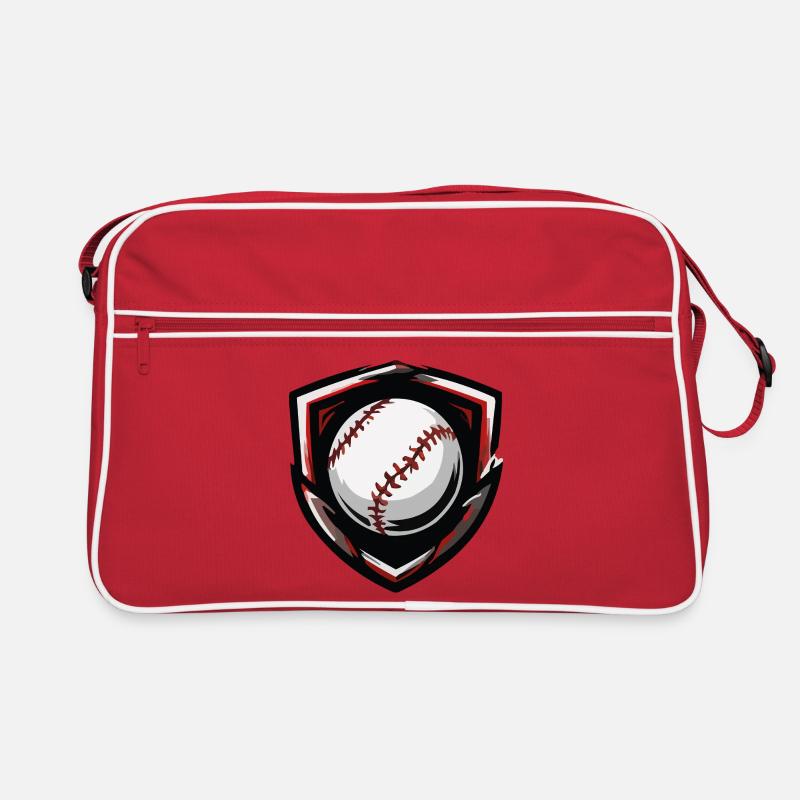 Balle du Bouclier de baseball Sac Retro