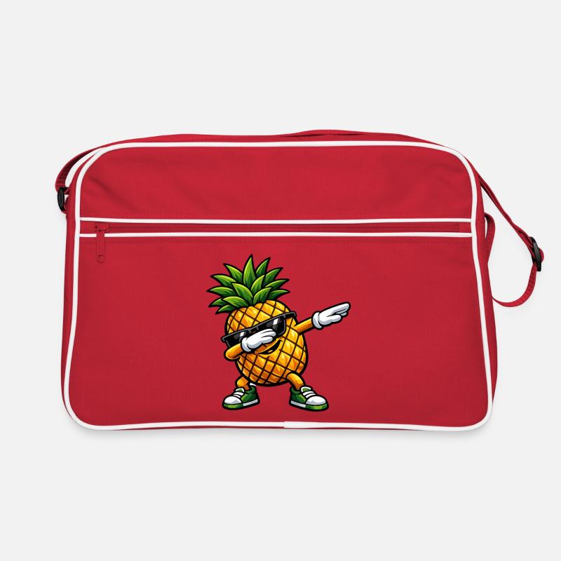 Dabbing Ananas Retro Tasche
