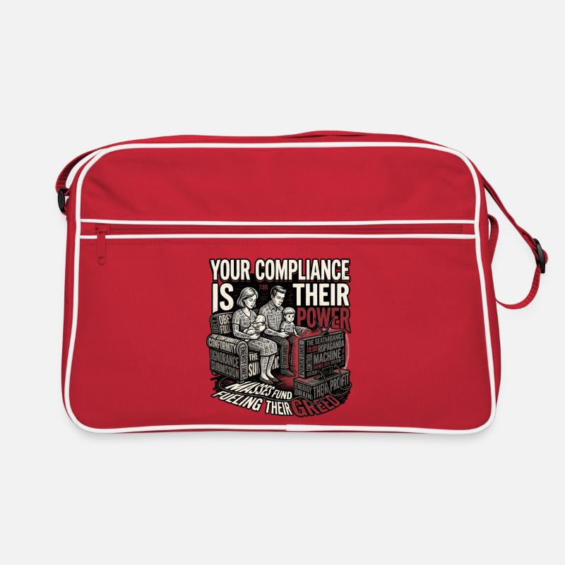Arrêtez la manipulation Sac Retro