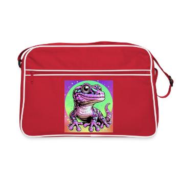 Gecko - Retro Bag - red/white - Front