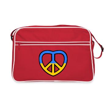 Ukraine - Sac Retro - rouge/blanc - Devant